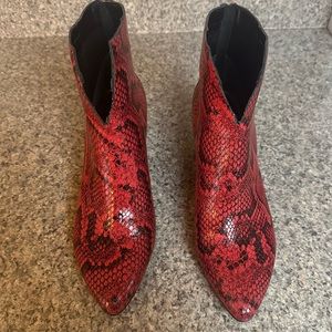 Dolce Vita Red booties